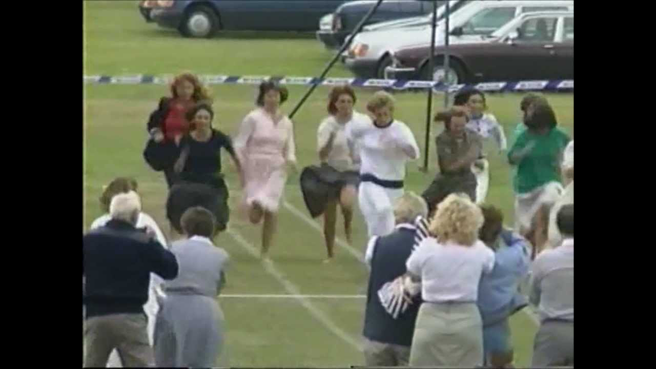 Princess Diana at Williams school race