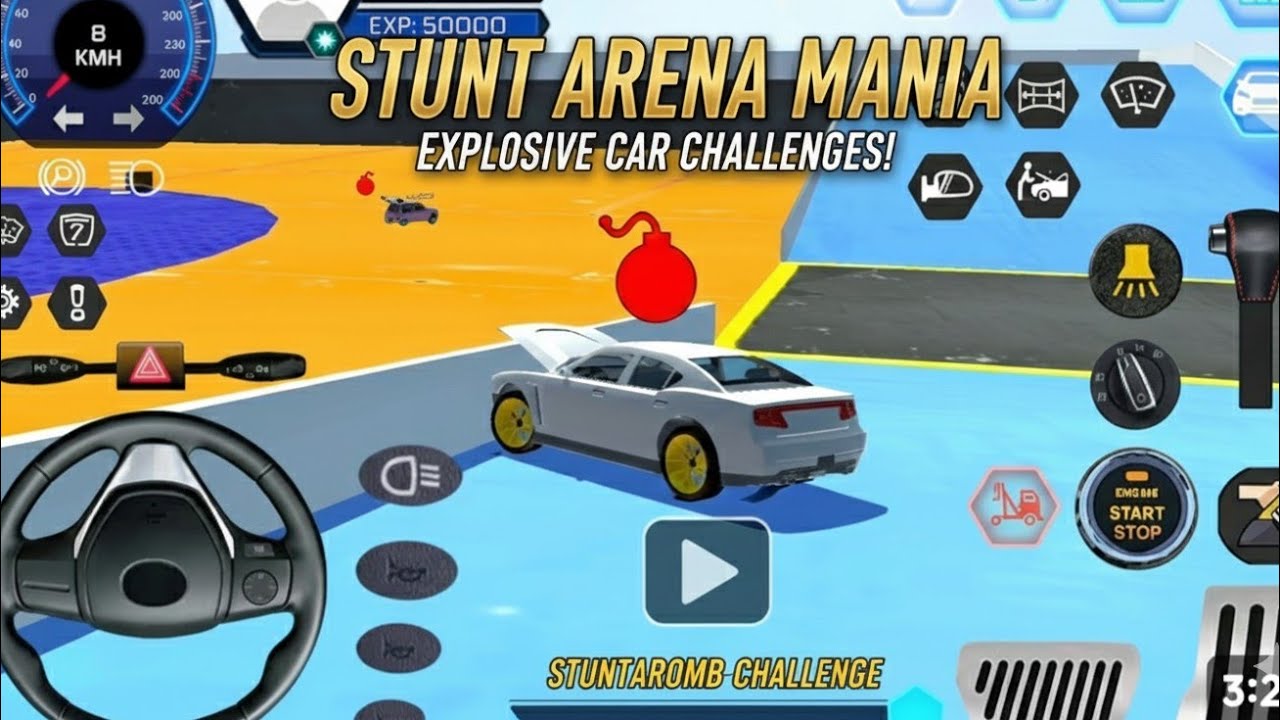 Stunt Arena Mania Gameplay 🔥 | Explosive Car Stunts & Extreme Challenges 🚗💥