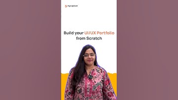 Build your UI UX Portfolio from Scratch 🚀 #shorts