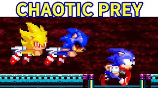 Friday Night Funkin Chaotic Prey Fleetway Sonic & Sonic.exe Fnf Modsonic.exe 3.0
