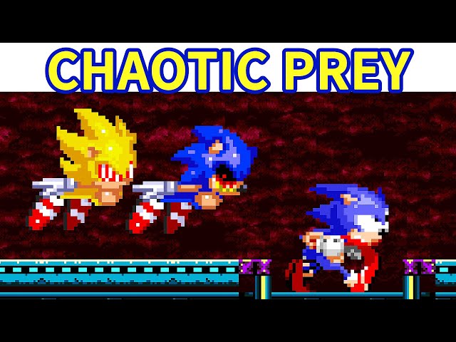 Acose-prey, but it's tails, fleetway and sonic.exe [Friday Night Funkin']  [Mods]