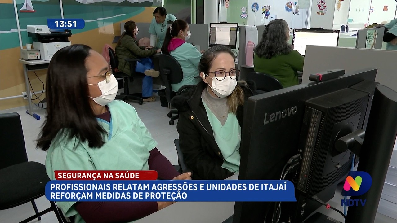 Agressões preocupam profissionais e unidades de saúde em Itajaí