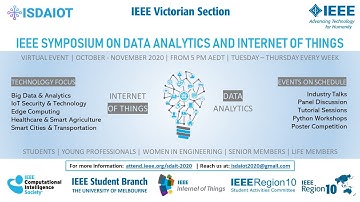Closing Ceremony & Awards | IEEE Symposium on Data Analytics and Internet of Things - ISDAIOT 2020