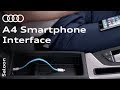 Using the Audi A4 Smartphone Interface for Navigation