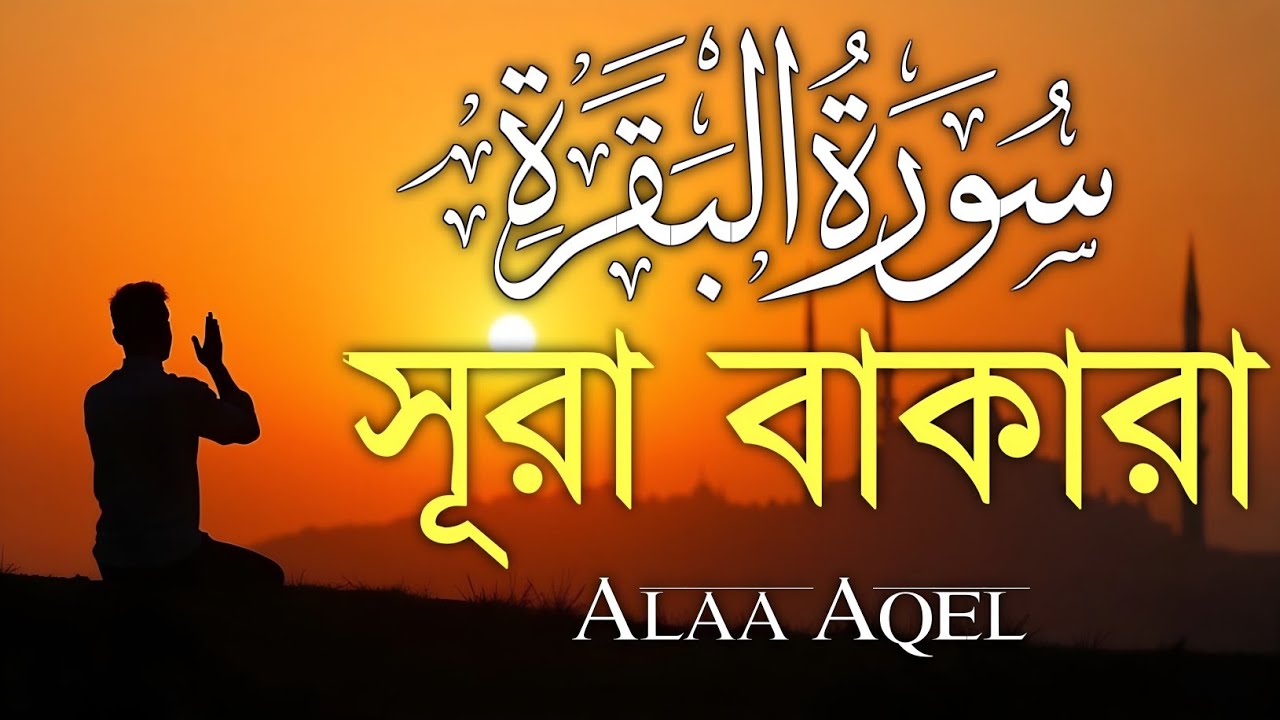 ঘরের উন্নতির জন্য সূরা বাকারা প্রতিদিন শুনুন I Surah Al Baqarah Full Quran Recitation | Alaa Aqel