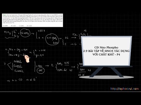 Video [Hóa học 11 cơ bản và nâng cao] CĐ Nito Photpho 2.9... - YouTube