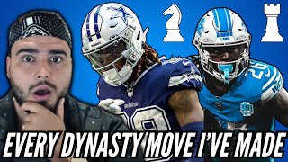 EVERY MOVE of My 2024 Dynasty Rosters: Rookie Picks & Trades