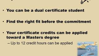 Taking your Certificate Program to the Next Level