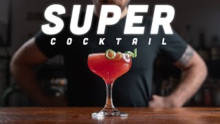 The Queen's Park Hotel Super Cocktail - an EASY rum drink