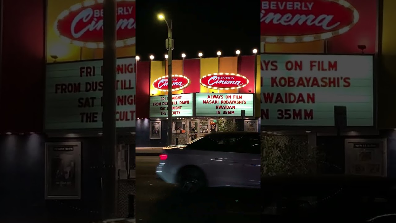 New Beverly Cinema Marquee (Los Angeles, California)