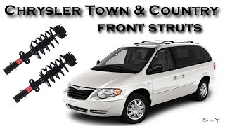 How to Replace Town & Country or Dodge Caravan Front Struts Step by Step
