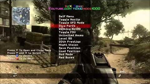 MW3 MOD MENU IW5M