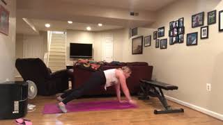 Cardio Glutes Home Workout DEMO with Karly