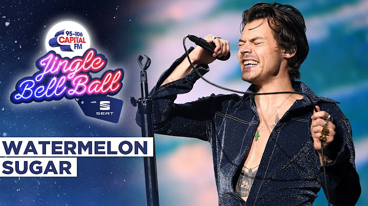 Watermelon Sugar Live version - Live performance video thumbnail