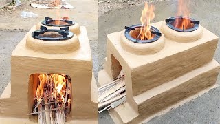 How to make Multiple 2 in 1 Clay Stove । Village Stove Making ...