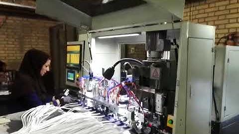 Crimping Machine for PGR Plug Inserts with stripping function