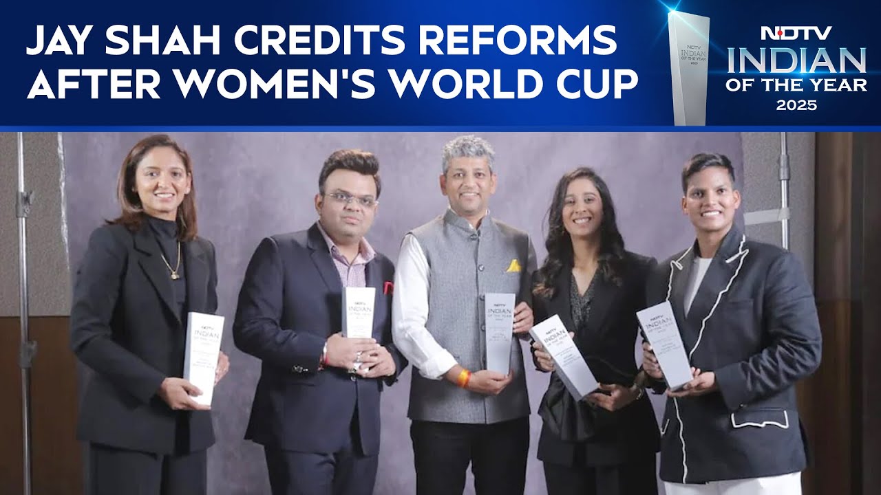 Indian Of The Year | From Pay Hikes to WPL: Jay Shah Credits Reforms After Women's World Cup Win