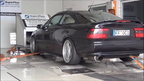 Calibra Turbo 4x4 C20LET - Vmax Dyno - Abstimmung Leistungsprüfstand