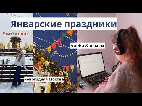 как я провела январские: учеба на каникулах & отдых