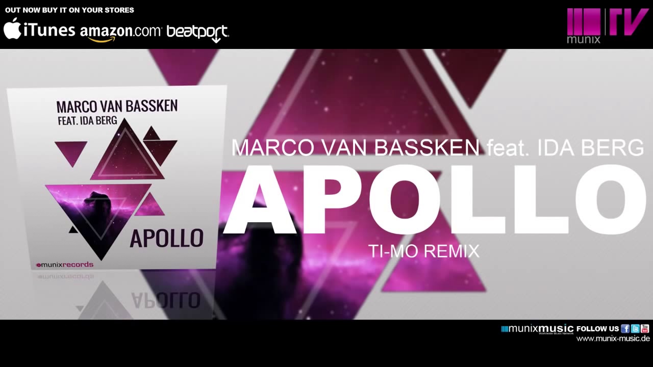 Marco van Bassken feat  Ida Berg   Apollo Ti Mo Remix