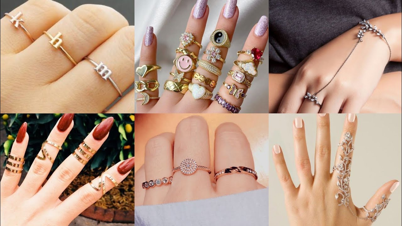 finger rings haul different finger rings ideas YouTube
