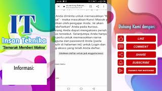 Cara Daftar Akun dan Masuk Kursus di E-Learning Rakyat