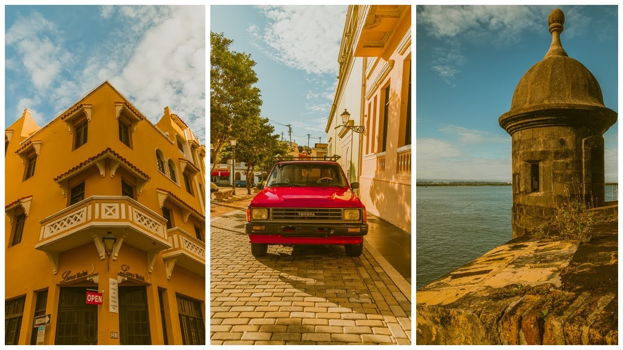 RELAXING POV Street Photography In The Colorful City Of Old San Juan Puerto Rico