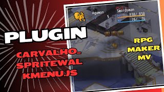 Carvalho's SpriteWalkMenu Plugin for RPG Maker MV (AUTOMATIC)