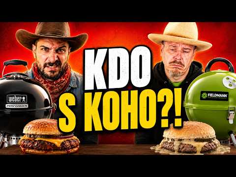 NEROVNÝ SOUBOJ - cheese z mekáče na grilu za 13 000 Kč vs na grilu za 500 Kč