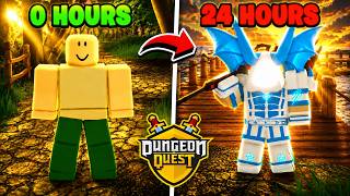 I Spent 24 Hours in Dungeon Quest Here what happened