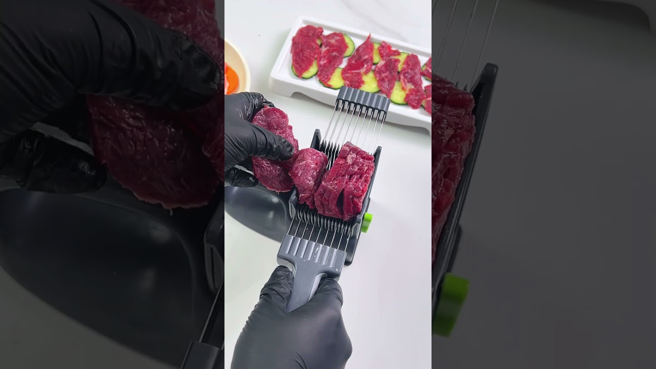 Beef Slicing Made Easy! | Supmakin Meat Slicer in Action 🔪🥩