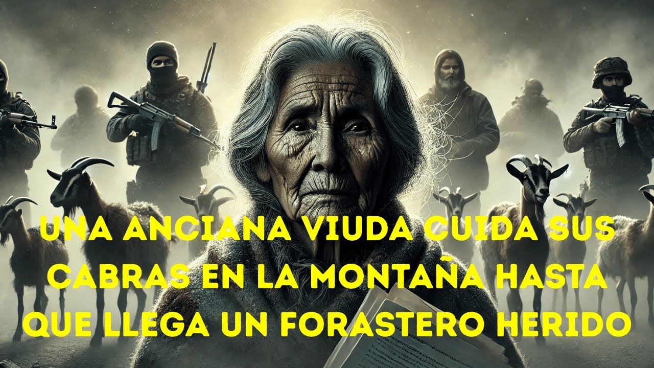 Una Anciana Viuda cuida sus Cabras en la montaña hasta que llega un Forastero herido