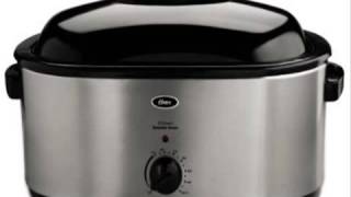 Oster CKSTRS23-SB 22-Quart Roaster Oven with Self-Basting Li