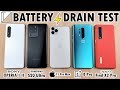 BATTERY DRAIN TEST - Sony Xperia 1 ii vs S20 Ultra / iPhone 11 Pro Max / OnePlus 8 Pro / Find X2 Pro