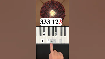 Squid Game Mingle Song Piano Tutorial Shorts 