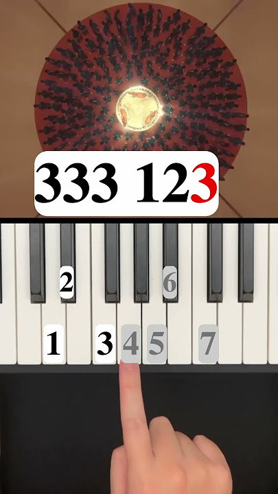 squid game mingle song piano tutorial #shorts
