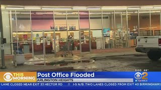 Arlington Heights Post Office Damaged By Water Leak