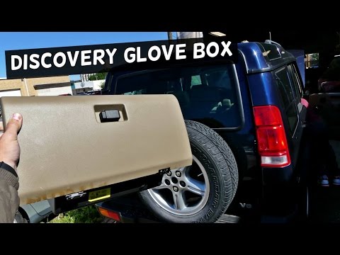 LAND ROVER DISCOVERY GLOVE BOX REMOVAL REPLACEMENT