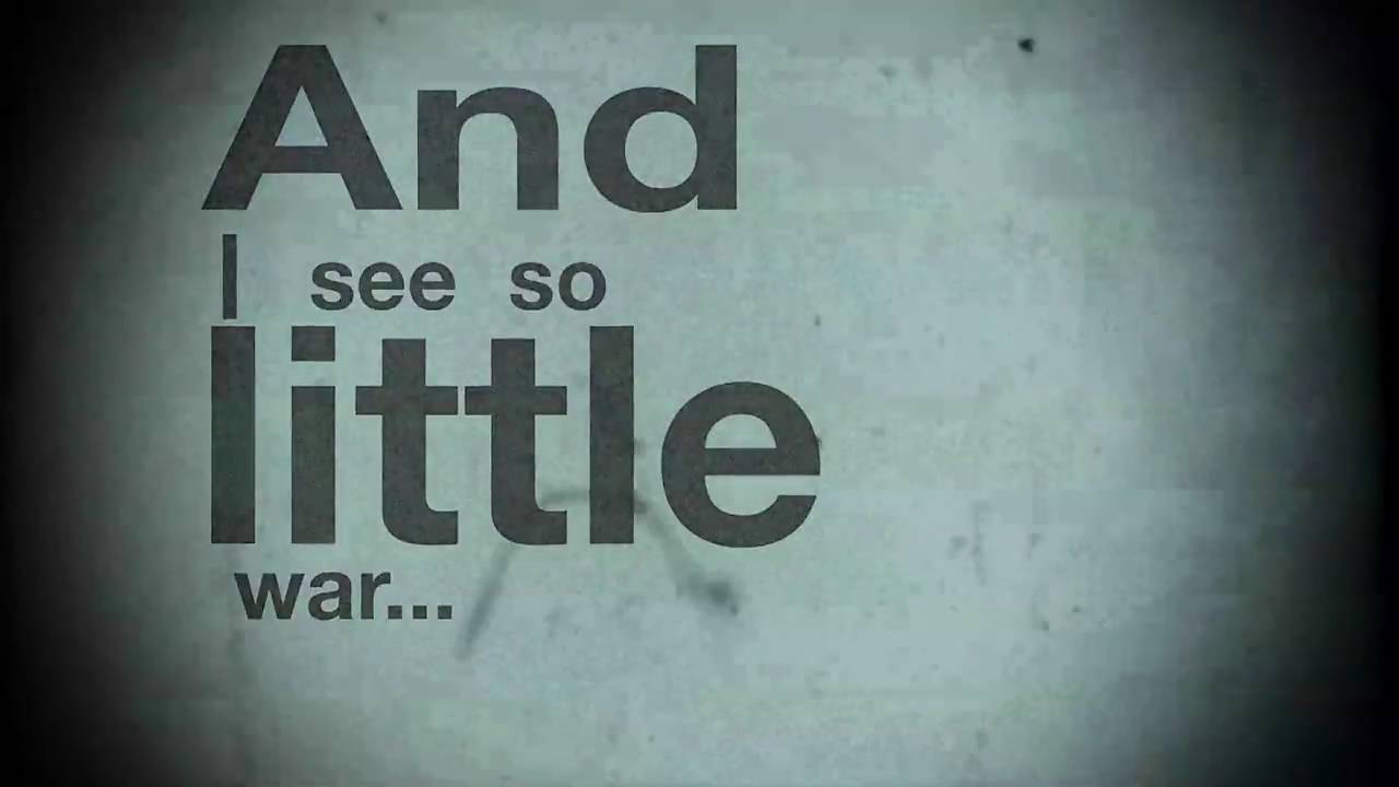 Tedashii - Make War typography (@tedashii @reachrecords)