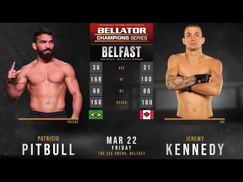 Patrício Pitbull vs Jeremy Kennedy fight footage