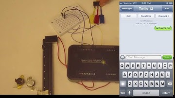 Nanospark Demo: Twilio