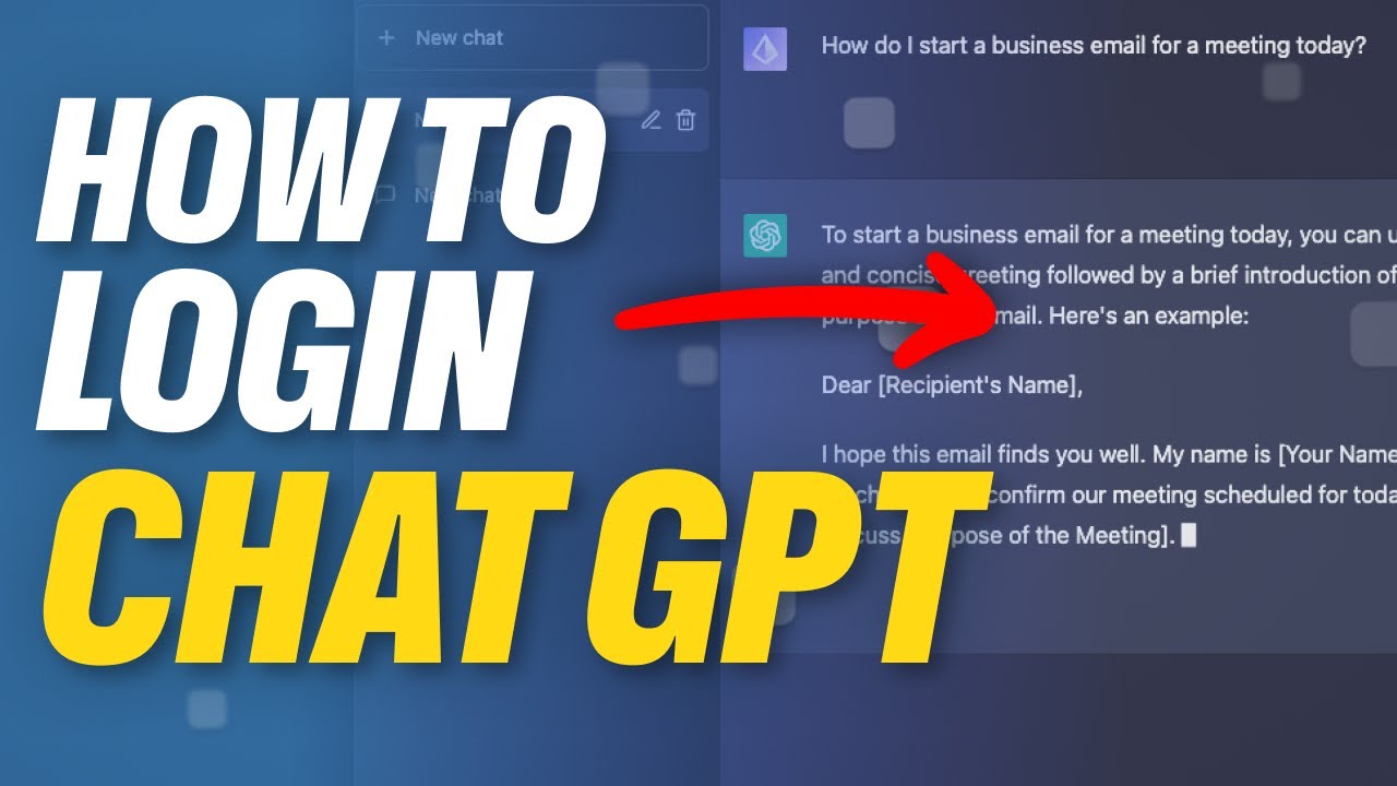 How to Login ChatGPT - Log in or Signup Tutorial (EASY) - YouTube