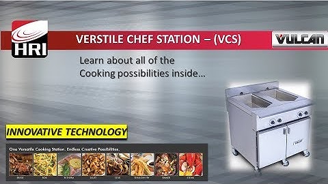 Vulcan Versatile Chef Station  - Feature Overview