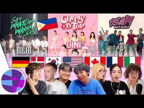 Foreigners React to BINI, SB19, BILIB (Cherry On Top, Ready, Say Whatcha Wanna Say) | EL's Planet