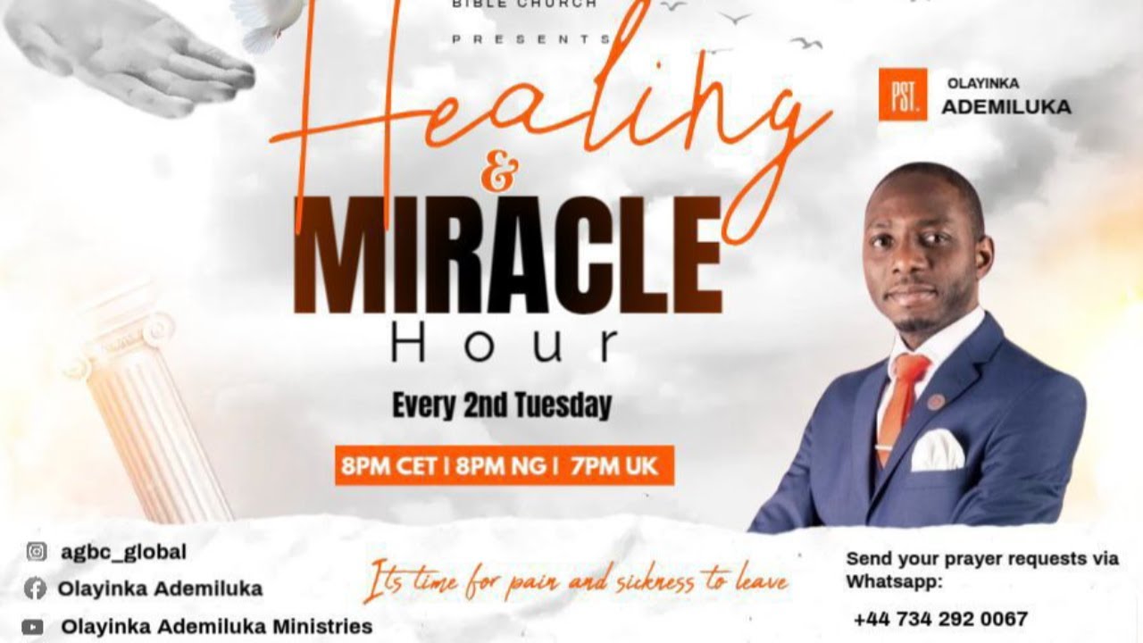Healing & Miracle Hour – January | Live with Pastor Olayinka Ademiluka