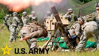 U.S. Army Mortar Training at Fort McCoy, Wisconsin