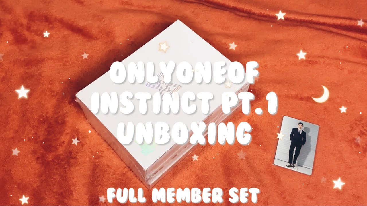 onlyoneof kit 1期 特典 ❝ kpop UNBOXING: onlyoneof [ instinct part 1 ] album (7