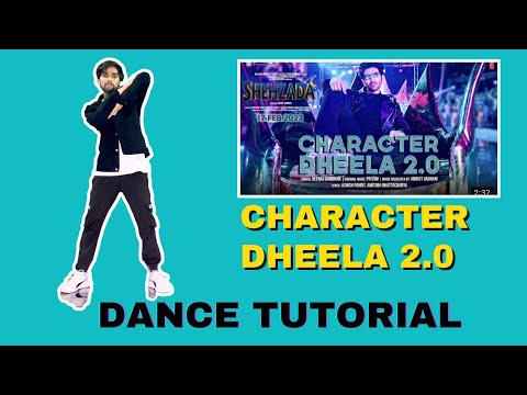 Character Dheela 2.0 Dance Tutorial | Hook Step | Shehzada #dancetutorial
