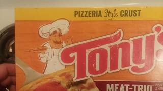 PiZZa QUeST 1: Tony`s Frozen Pizza Review...