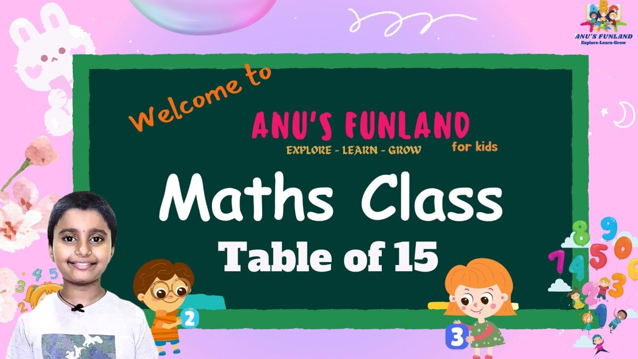 Anu's FunLand: Unveiling the Marvels of Table of 15: Expert Insights Revealed | Table of 15
